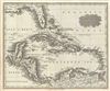 1828 Malte-Brun Map of the West Indies (Cuba, Hispaniola, Porto Rico)