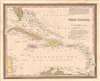 1846 Mitchell Map of the West Indies (First Edition!)