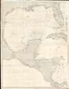A General Chart of the West Indies and Gulf of Mexico, describing the Gulf and Windward Passages, Coasts of Florida, Louisiana, and Mexico, Bay of Honduras and Musquito Shore; likewise the Coast of the Spanish Main to the Mouths of the Orinoco. - Alternate View 1 Thumbnail