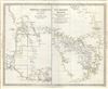 1833 S.D.U.K. Map of Western Australia and Van Diemen Island or Tasmania