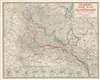 1918 Clason Map of Northern France WWI Western Front  in late October 1918