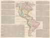 1835 Las Cases (Lesage) and Renouard Map of the Western Hemisphere