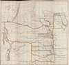 1834 Hood Map of the Indian Lands in Okalahoma, Kansas, and Nebraska