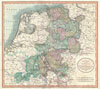 1801 Cary Map of Westphalia, Germany