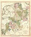 1794 Wilkinson Map of Westphalia, Germany