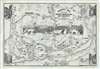 1888 Leavitt Pictorial Map of the White Mountains