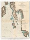 1867 U.S. Coast Survey Map of Winter Harbor, Maine