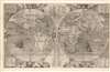 1572 Arias Montanus Map of the World