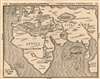 1585 Heinrich Bunting Woodcut Map of the World
