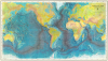 1977 Heezen and Tharp Bathymetric Map of the World