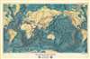 1977 Heezen and Tharp Bathymetric Map of the World