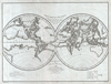 1779 Pallas and Mentelle Map of the Physical World