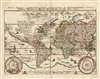 1646 Merian Map of the World