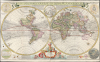 1709 / 1726 Herman Moll Map of the World