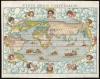 1550 Münster Map of the World