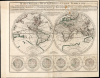 1730 Pierre Moullart-Sanson / Gilles Robert de Vaugondy Map of the World