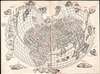 1511 Bernard Sylvanus Cordiform World Map