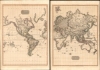 The World on Mercator's Projection Western Part. / The World on Mercator's Projection Eastern Part. - Main View Thumbnail