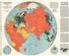 1943 Fortune Magazine Persuasive Map of the World during World War II