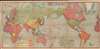 1939 Fuchida Tadayoshi World Map - Early World War II