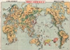 1933 Keizo Shimada Pictorial Map of the World