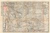 1901 Rand McNally Pocket Map of Wyoming