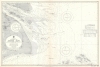 1931 Admiralty Nautical Chart of the Approaches to the Yangtze River