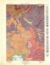 1904 USGS Geologic Map of Canyon, Yellowstone National Park