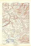 1904 USGS Topographic Map of Canyon, Yellowstone National Park