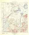 1904 USGS Topographic Map of Shoshone, Yellowstone National park