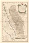 1789 Schraembl / Niebuhr Map of Yemen, Arabia