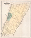 1867 Beers Map of Yonkers ( Bronx, Riverdale ), New York