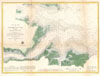 1857 U.S. Coast Survey Map or Chart of the Entrance to the York River, Virginia