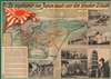 1942 German Propaganda Map of the Pacific Promoting Japanese Victories