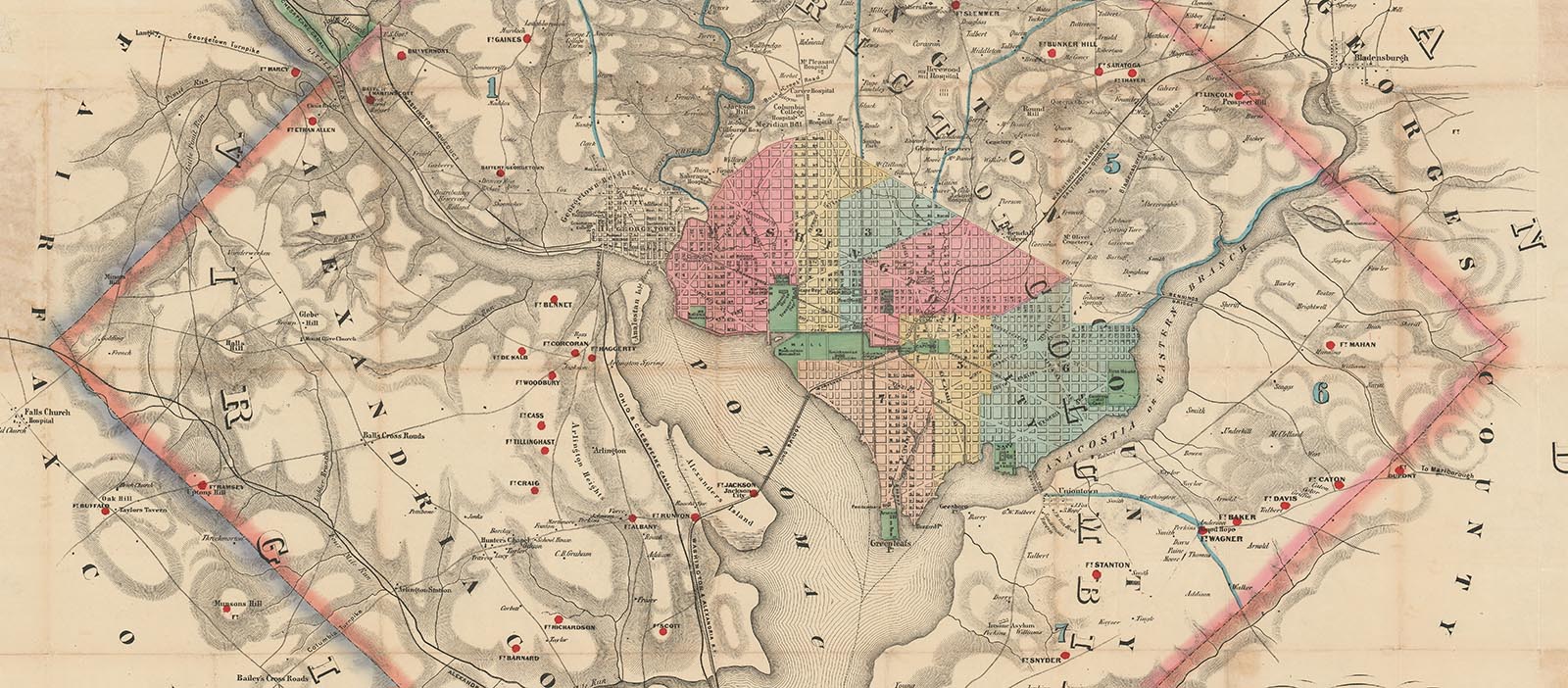 1862 'The Arnold Map'
