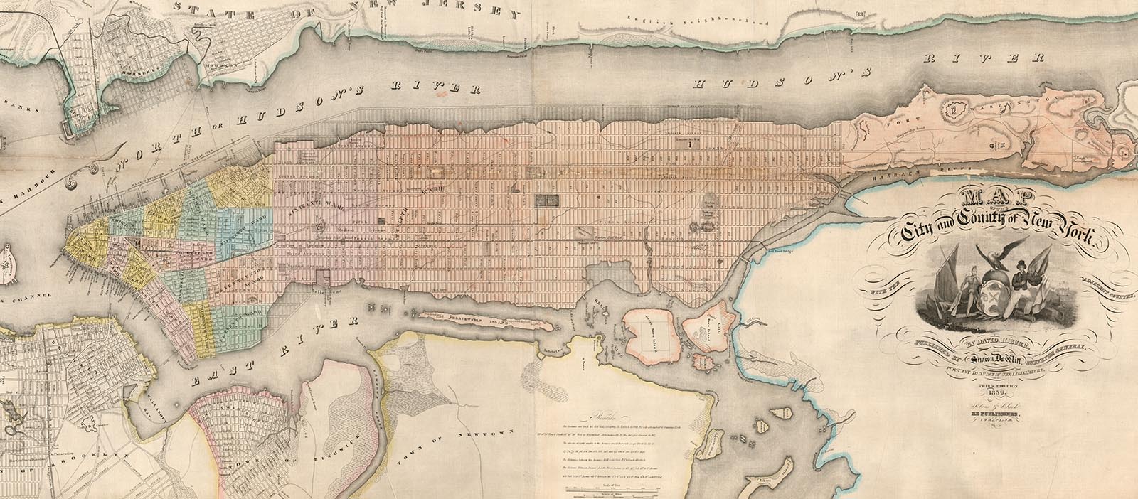 Burr Map of Manhattan